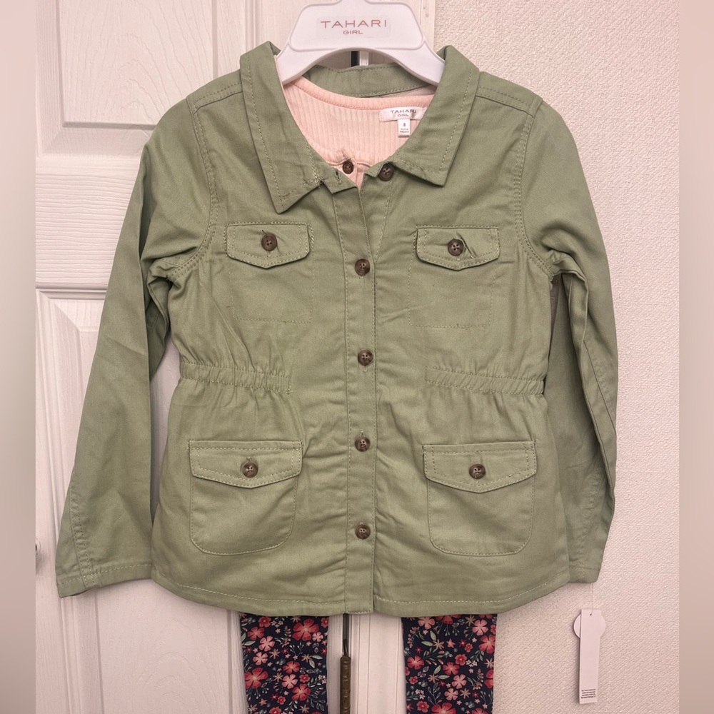 Girls 3pc Tahari girl jacket set